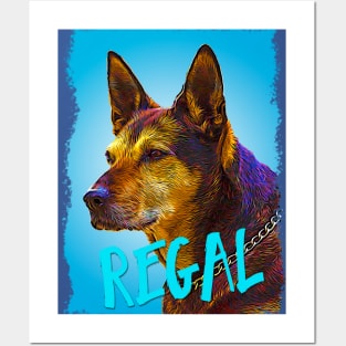 Regal Dog Posters and Art